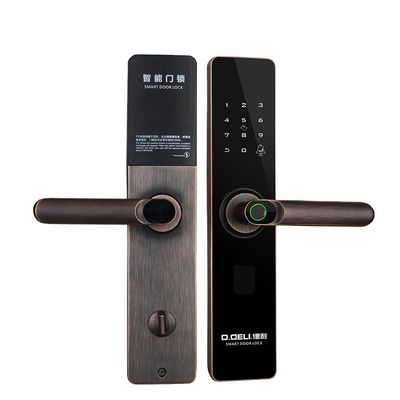 kwaliteit  Home Security KJ013H17 High Security Biometric Fingerprint Door Lock Smart TTLock APP Remote Control Anti-theft Smart Door Lock fabriek